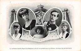 Thème Familles Royales.    Belgique.  La Vaillante Famille Royale   (voir Scan) - Königshäuser