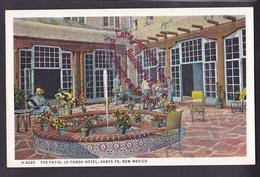 Q0686 - The Patio - La Fonda Hotel - SANTA FE - NEW MEXICO -  USA - Santa Fe