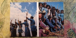 Russia. Buryaty People. Archer. Old Postcard 1973 - Archery - Tir à L'Arc
