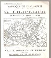 Buvard G. CHAPELIER 26, Avenue Arago JOINVILLE-LE-PONT Fabrique De Chaussures - Chaussures