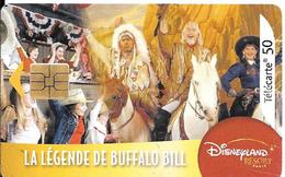 TC°-PUBLIC-F1296C-SO3-09/2003-DISNEYLAND-LA LEGENDE DE BUFFALO BILL-UTILISE-TBE - 2003