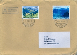 2006 , LIECHTENSTEIN , SOBRE CIRCULADO , MAUREN - ISERLOH - Cartas & Documentos