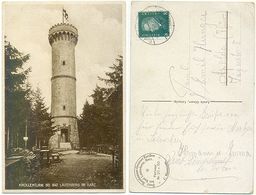 AK Bad Lauterberg 1930, Turm, Knollenturm Im Harz, Nach Apolda Gelaufen - Bad Lauterberg