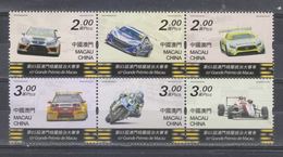 Macau/Macao 2018 The 65th Macao Grand Prix Stamps 6v MNH - Ongebruikt