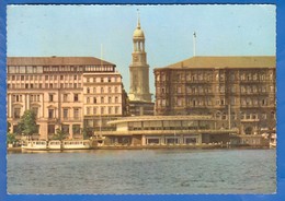 Delcampe - Deutschland; Hamburg; Blick Auf Alsterpavillon - Mitte