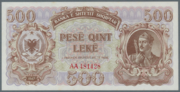 Albania / Albanien: 500 Leke 1947 P. 22, In Condition: AUNC. - Albanien