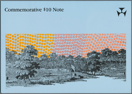 Australia / Australien: Original Folder With The 10 Dollars 1988 Commemorative Issue, P.49a In Perfe - Otros & Sin Clasificación