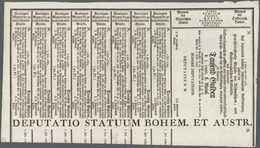 Austria / Österreich: 1000 Gulden 1761 Obligation Vienna, PR W3c), Complete Sheet In Condition: VF. - Oesterreich