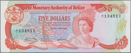 Belize: 5 Dollars 1980 P. 39 In Condition: UNC. - Belize