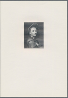 Bohemia & Moravia / Böhmen & Mähren: Intaglio Printed Vignette With Portrait Of Peter Brandl For The - Tsjechoslowakije