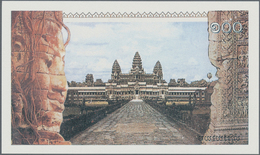 Cambodia / Kambodscha: Complete Set Of 5 Khmer Rouge Forgeries From 1 To 100 Riels P. R1-R5 In Condi - Cambogia