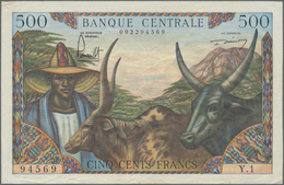 Cameroon / Kamerun: 500 Francs ND (1962) P. 11, Used With Light Folds And Creases, No Holes Or Tears - Cameroun