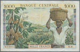 Cameroon / Kamerun: Banque Centrale - République Fédérale Du Cameroun 1000 Francs ND(1962), P.12b, V - Kamerun