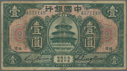 China: 1 Dollar Fukien 1918 P. 51f In Condition: VG To F-. - China
