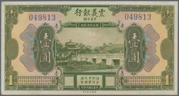 China: The Chinese Italian Banking Corporation 1 Yuan 1921 P. 253 In Condition: AUNC. - Cina