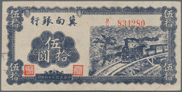 China: The Communist Bank Of Chinan 50 Yuan 1945 P. S3086Ba In Condition XF. - Chine