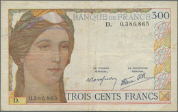 France / Frankreich: 300 Francs ND P. 85, One Of The Key Notes Of French Banknote Collecting, Normal - Andere & Zonder Classificatie