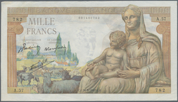 France / Frankreich: Set Of 17 Notes Of 1000 Francs "Demeter" 1942/43 P. 102, All Notes With Strong, - Andere & Zonder Classificatie
