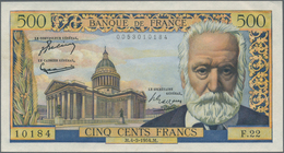 France / Frankreich: 500 Francs 1954 P. 133 In Condition: AUNC. - Otros & Sin Clasificación