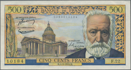 France / Frankreich: 500 Francs 1954 P. 133 In Condition: AUNC. - Autres & Non Classés