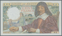 France / Frankreich: 100 Francs 1944 Fay 27.1, In Condition: AUNC. - Otros & Sin Clasificación