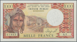French Afars & Issas: 1000 Francs ND(1975) P. 34 In Condition: AUNC. - Other & Unclassified