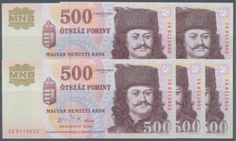 Hungary / Ungarn: Set With 5 Banknotes 500 Forint 2006 50th Anniversary Of The Hungarian Insurrectio - Hongarije