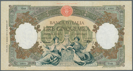 Italy / Italien: 5000 Lire 1947 P. 85a, Light Folds In Paper, Washed And Pressed But Still Strong Pa - Otros & Sin Clasificación