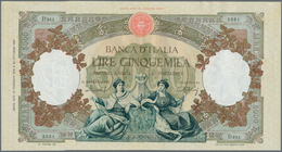 Italy / Italien: 5000 Lire 1949 P. 85b, Very Nice Condition Note With Crisp Paper, Bright Original C - Andere & Zonder Classificatie