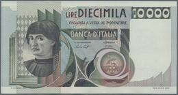 Italy / Italien: Pair With Two Consecutive Numbered 10.000 Lire 1976, P.106a With Serial Number FA24 - Andere & Zonder Classificatie