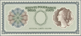 Italy / Italien: Sample Print Of "Marca Da Bollo" Issues From 15 Centesimi To 15 Lire, All Overprint - Andere & Zonder Classificatie