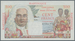 Martinique: 100 Francs ND(1937-39) P. 31, In Extraordinary Condition For This Type Of Note, Only A L - Otros & Sin Clasificación