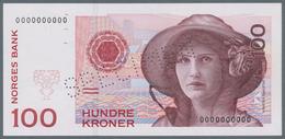 Norway / Norwegen: 100 Kroner 1995 Specimen P. 47s, In Condition: UNC. - Noorwegen