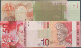 Philippines / Philippinen: Very Nice Set With 4 Notes Including Philippines 20 Piso With Misprint (p - Philippines