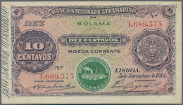 Portuguese Guinea  / Portugiesisch Guinea: 10 Centavos 1914 With Seldom Seen Ovpt. BOLAMA P. 9, In C - Guinea