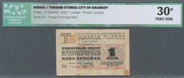 Russia / Russland: City Of Kharkov 1 Kopek 1932 P. NL In Condition: ICG Graded 30* VF. - Russia