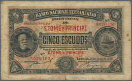 Saint Thomas & Prince / Sao Tome E Principe: Banco Nacional Ultramarino, Provincia De S. Tome E Prin - Sao Tome And Principe