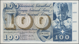 Switzerland / Schweiz: Pair With 100 Franken December 23rd 1965 And 100 Franken January 1st 1967, P. - Schweiz