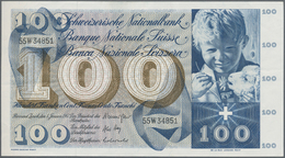 Switzerland / Schweiz: Pair With 100 Franken December 23rd 1965 And 100 Franken January 1st 1967, P. - Zwitserland