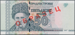 Transnistria  / Transnistrien: 50 Rubles 2007 SPECIMEN, P.46s In UNC Condition - Other - Europe