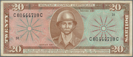 United States Of America: Set Of 2 Notes Military Payment Certificates Series 681, 10 & 20 Dollars N - Autres & Non Classés