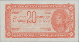Yugoslavia / Jugoslavien: 20 Dinara 1944 Proof Without Serial Number, P.51p, Almost Perfect Conditio - Jugoslawien