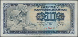 Yugoslavia / Jugoslavien: Huge Lot With 37 Banknotes Of The Later Yugoslavian Republic From 1963 Til - Yugoslavia