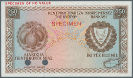 Cyprus / Zypern: 250 Mils Color Trial Specimen, P.41cts In Perfect UNC Condition - Chypre