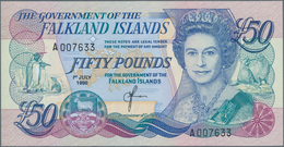 Falkland Islands / Falkland Inseln: 50 Dollars 1990 P. 16a In Condition: UNC. - Falkland