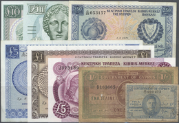 Cyprus / Zypern: Large Lot Of About 230 Banknotes Containing The Following Pick Numbers In Different - Cyprus
