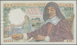 France / Frankreich: Large Lot Of 143 Banknotes From Banque De France Containing The Following Pick - Sonstige & Ohne Zuordnung
