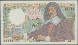 France / Frankreich: Large Lot Of 143 Banknotes From Banque De France Containing The Following Pick - Autres & Non Classés