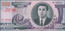 Korea: Giant Lot With 94 Banknotes 1 - 5000 Won 1978-2013 Containing For Example 1, 5, 10, 50, 100 W - Korea (Süd-)