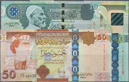 Libya / Libyen: Set Of 50 Different Banknotes From Different Times And In Different Denominations Co - Libyen